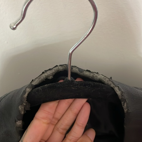 UWOT PrettyLittleThing Cropped Leather Jacket - Picture 4 of 6